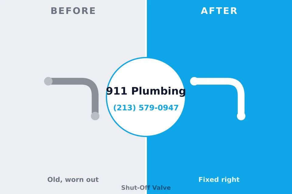 Before and after: plumbing company McConnellsburg, PA